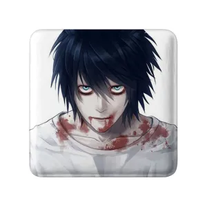 مگنت مربعی ال انیمه دفترچه مرگ Death Note