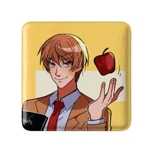 مگنت مربعی لایت یاگاامی انیمه دفترچه مرگ Death Note