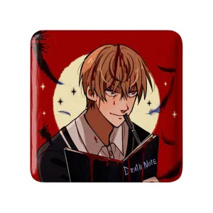مگنت مربعی لایت یاگامی انیمه دفترچه مرگ Death Note