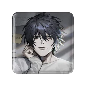 مگنت مربعی ال انیمه دفترچه مرگ Death Note
