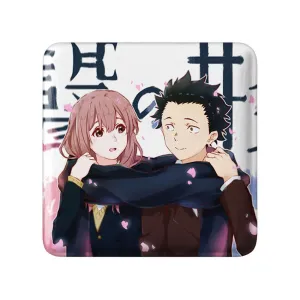 مگنت مربعی شوکو نیشیمیا و شویا ایشیدا انیمه سایلنت ویس A Silent Voice
