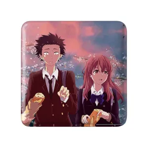 مگنت مربعی شوکو نیشیمیا و شویا ایشیدا انیمه سایلنت ویس A Silent Voice
