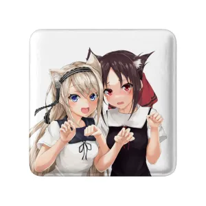 مگنت مربعی کاگویا و شیروگانه انیمه کاگویا ساما