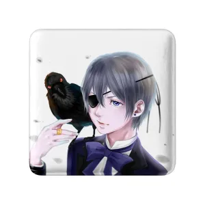 مگنت مربعی شیل انیمه خادم سیاه Black Butler