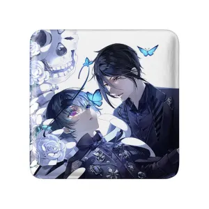 مگنت مربعی سباستین و شیل انیمه خادم سیاه Black Butler