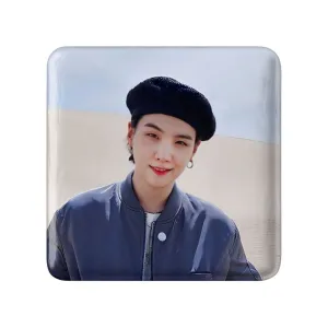 مگنت مربعی شوگا Suga گروه بی تی اس BTS