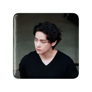 مگنت مربعی تهیونگ وی Taehyung گروه بی تی اس BTS