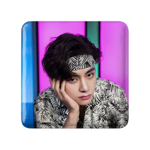 مگنت مربعی تهیونگ وی Taehyung گروه بی تی اس BTS