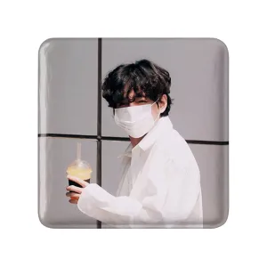 مگنت مربعی تهیونگ وی Taehyung گروه بی تی اس BTS