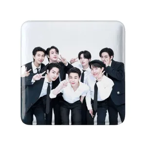 مگنت مربعی گروه بی تی اس BTS