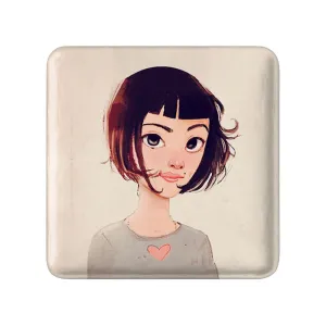 مگنت مربعی دخترونه