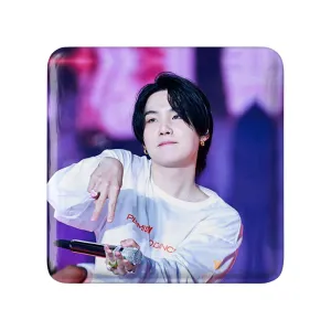 مگنت مربعی شوگا Suga گروه بی تی اس BTS