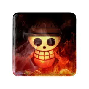 مگنت مربعی لوفی انیمه وان پیس One Piece
