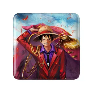 مگنت مربعی لوفی انیمه وان پیس One Piece