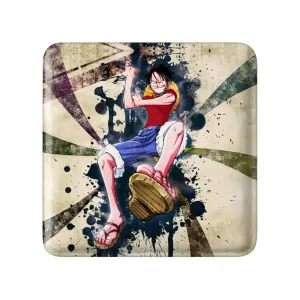 مگنت مربعی لوفی انیمه وان پیس One Piece