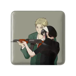 مگنت مربعی یور و لوید انیمه اسپای ایکس فمیلی Spy x Family