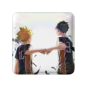 مگنت مربعی کاگیاما و هیناتا انیمه هایکیو Haikyu