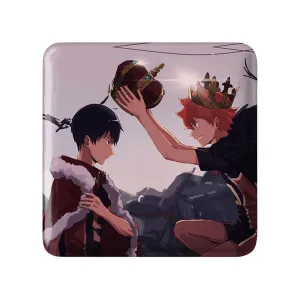 مگنت مربعی هیناتا و کاگیاما انیمه هایکیو Haikyu