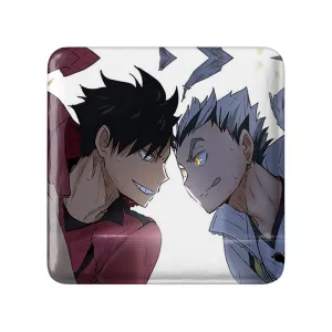 مگنت مربعی کوتارو و کورو انیمه هایکیو Haikyu