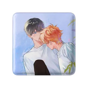 مگنت مربعی هیناتا و کاگیاما انیمه هایکیو Haikyu