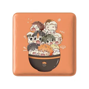 مگنت مربعی تیم کاراسونو انیمه هایکیو Haikyu
