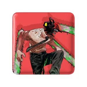 مگنت مربعی دنجی انیمه مرد اره ای Chainsaw Man
