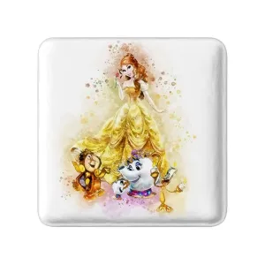 مگنت مربعی انیمیشن دیو  و دلبر Beauty And The Beast