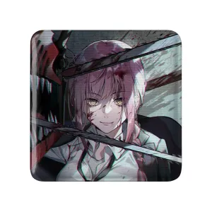 مگنت مربعی ماکیما انیمه مرد اره ای Chainsaw Man
