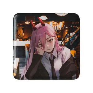 مگنت مربعی پاور انیمه مرد اره ای Chainsaw Man