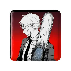 مگنت مربعی دنجی انیمه مرد اره ای Chainsaw Man
