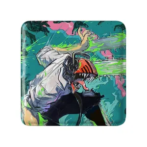 مگنت مربعی دنجی انیمه مرد اره ای Chainsaw Man