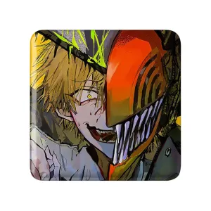 مگنت مربعی دنجی انیمه مرد اره ای Chainsaw Man