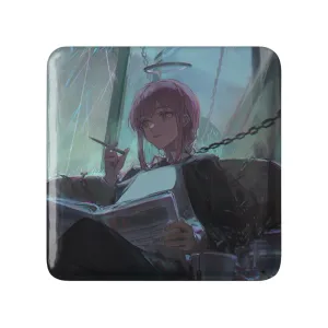 مگنت مربعی ماکیما انیمه مرد اره ای Chainsaw Man