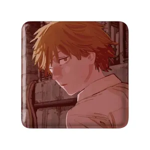 مگنت مربعی دنجی انیمه مرد اره ای Chainsaw Man