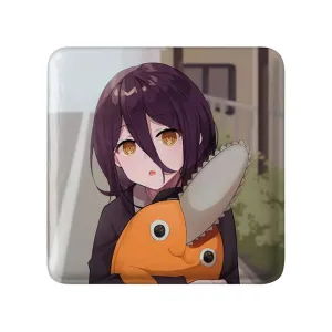 مگنت مربعی ریزه انیمه مرد اره ای Chainsaw Man