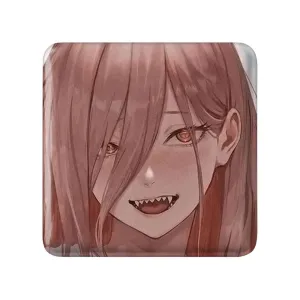 مگنت مربعی پاور انیمه مرد اره ای Chainsaw Man