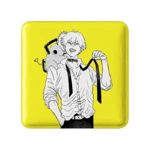 مگنت مربعی دنجی انیمه مرد اره ای Chainsaw Man
