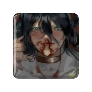 مگنت مربعی ریزه انیمه مرد اره ای Chainsaw Man