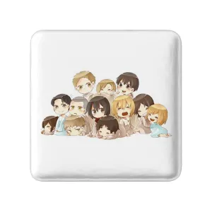 مگنت مربعی انیمه اتک آن تایتان Attack on Titan