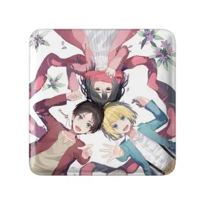 مگنت مربعی میکاسا و ارن و ارمین انیمه اتک آن تایتان Attack on Titan