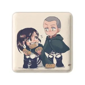 مگنت مربعی ساشا و کانی انیمه اتک آن تایتان Attack on Titan
