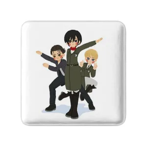 مگنت مربعی ارمین میکاسا ارن انیمه اتک آن تایتان Attack on Titan