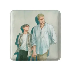 مگنت مربعی اروین و لیوای انیمه اتک آن تایتان Attack on Titan