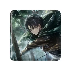 مگنت مربعی لیوای انیمه اتک آن تایتان Attack on Titan