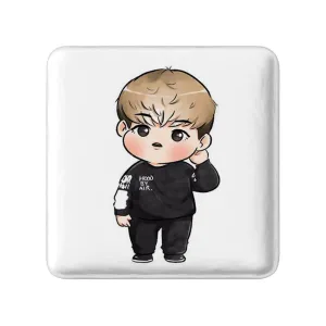 مگنت مربعی تهیونگ Taehyung گروه بی تی اس BTS