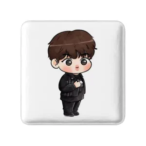 مگنت مربعی جین Jin گروه بی تی اس BTS