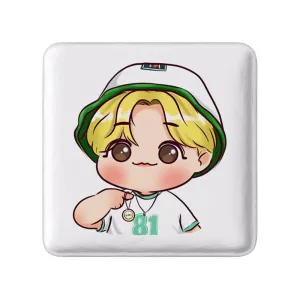 مگنت مربعی جی هوپ J Hope گروه بی تی اس BTS