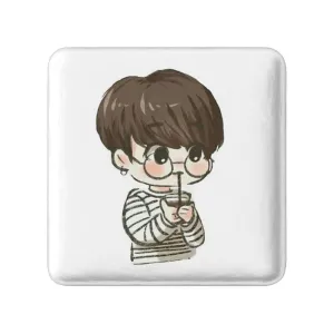 مگنت مربعی جونگ کوک Jung Kook گروه بی تی اس BTS