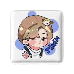 مگنت مربعی جیمین Jimin گروه بی تی اس BTS