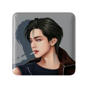 مگنت مربعی تهیونگ Taehyung گروه بی تی اس BTS